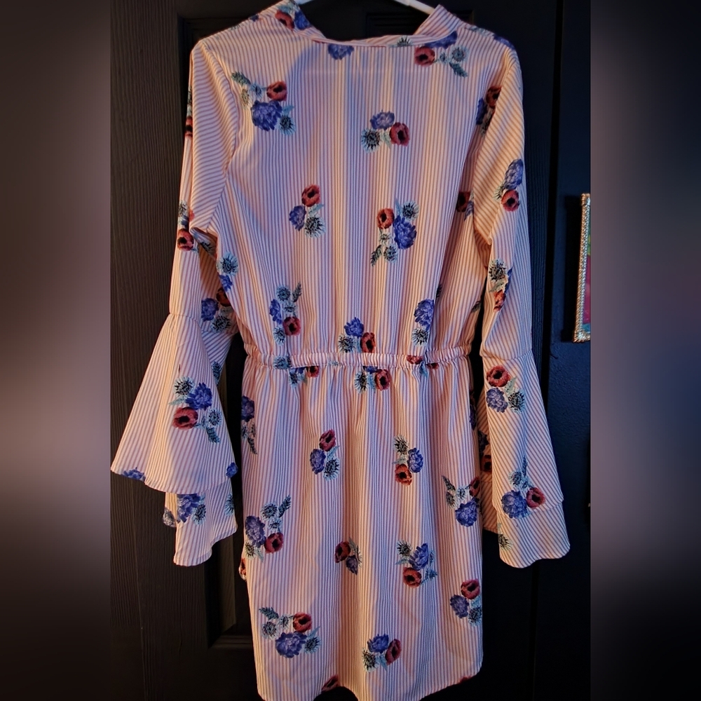 Soo cute Hint of blush baby pink flower dress.. - Picture 5 of 8